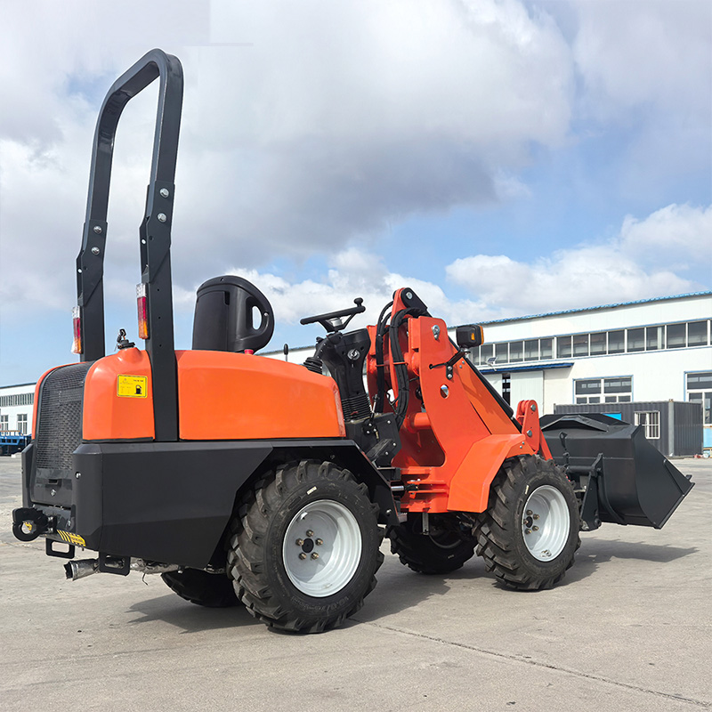 Kompakt Lastikli Yükleyici