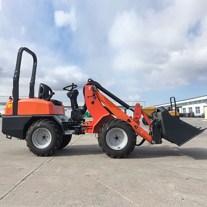 Kompakt Lastikli Yükleyici