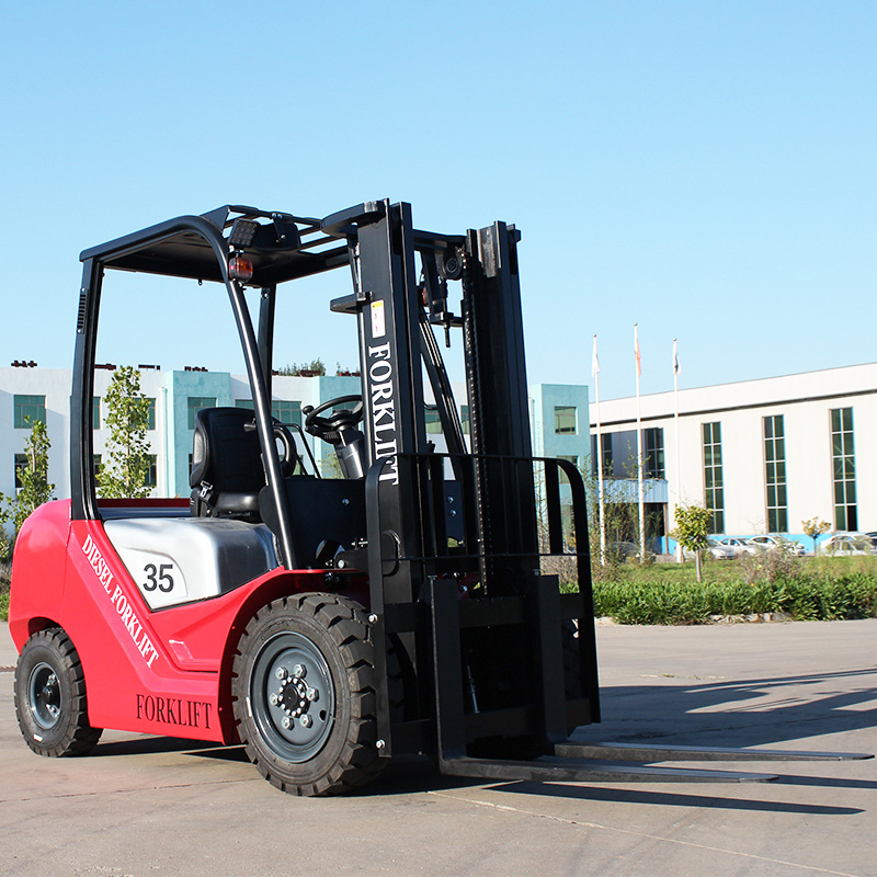 Kompakt elektrikli forklift
