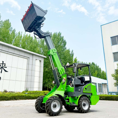 Bahçe traktörü için elektrikli ön yükleyici