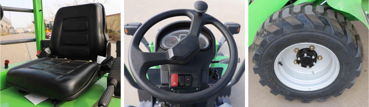 Kompakt Lastikli Yükleyici