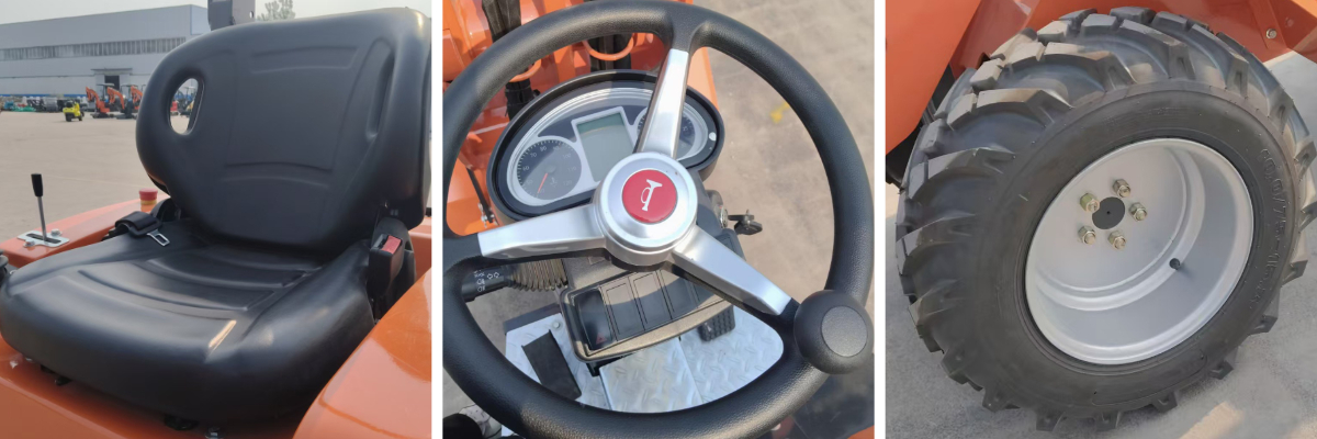 Kompakt Lastikli Yükleyici