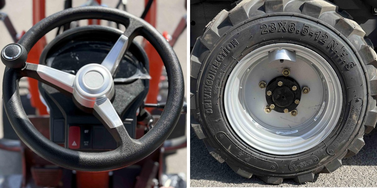 Elektrikli Mini Tekerlekli Yükleyici Elektrikli Mini Tekerlekli Yükleyici