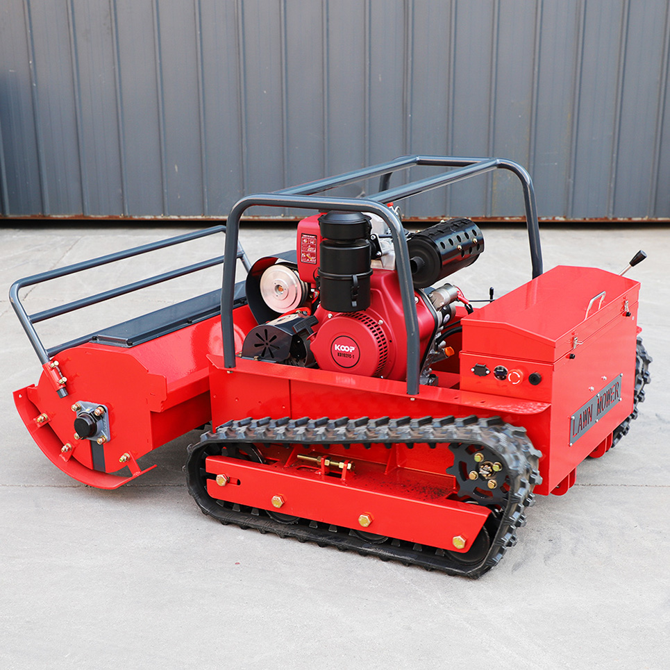 Uzaktan Kumandalı Çim Biçme Makinesi Uzaktan Kumandalı Çim Biçme Makinesi