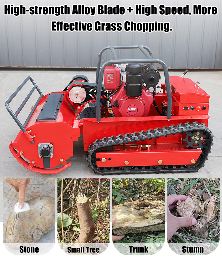 Uzaktan Çim Biçme Makinesi