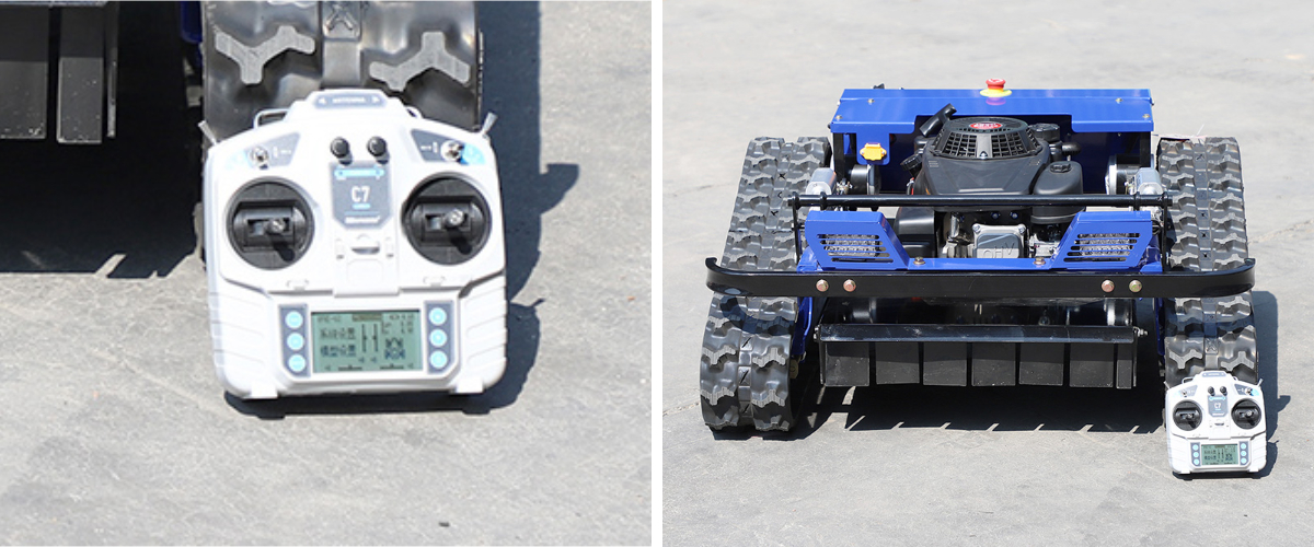 Uzaktan Kumandalı Eğim Biçme Makinesi Uzaktan Kumandalı Eğim Biçme Makinesi