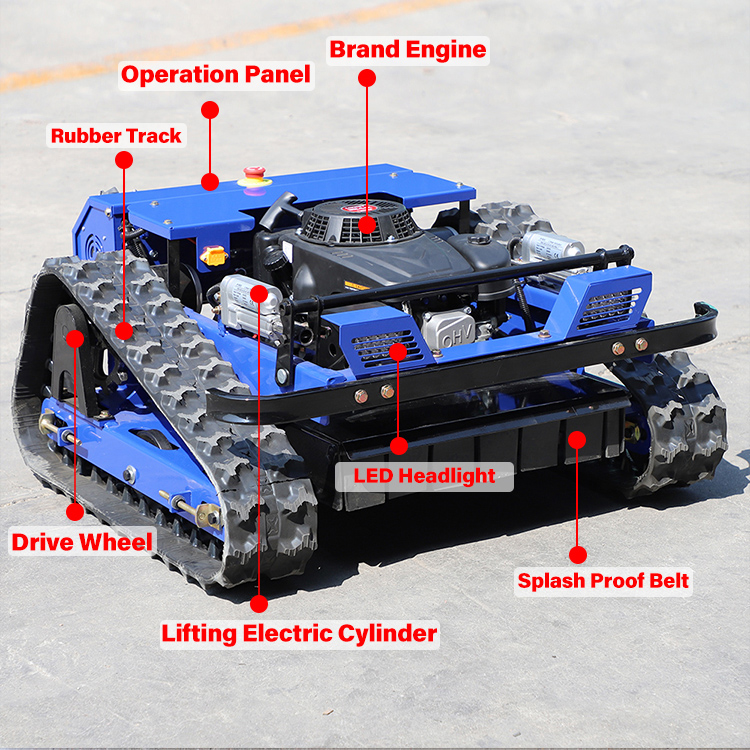 Uzaktan Kumandalı Eğim Biçme Makinesi Uzaktan Kumandalı Eğim Biçme Makinesi