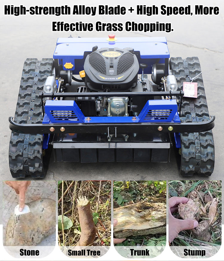 Uzaktan Kumandalı Eğim Biçme Makinesi Uzaktan Kumandalı Eğim Biçme Makinesi