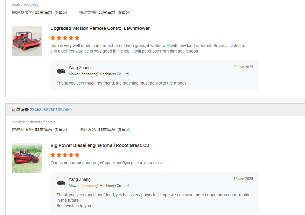 Müşteriler övgü dolu yorumlarda bulunuyor: Bu çim biçme makinesi bir Müşteriler övgü dolu yorumlarda bulunuyor: Bu çim biçme makinesi bir