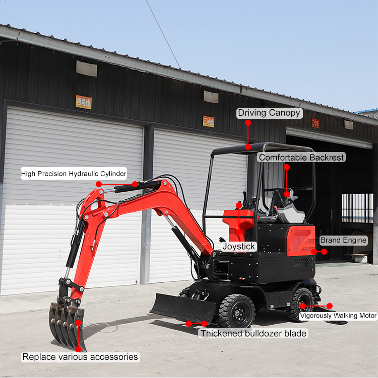 2 Tonluk Mini Ekskavatör