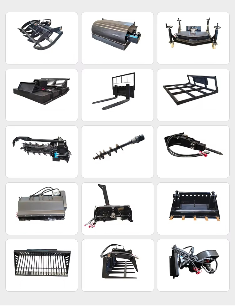 Skid steer için hızlı bağlantı