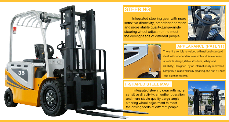 1,5 tonluk Elektrikli Forklift