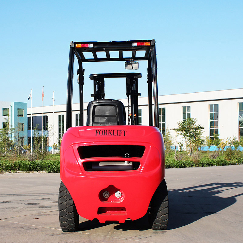 Elektrikli denge ağırlıklı forklift