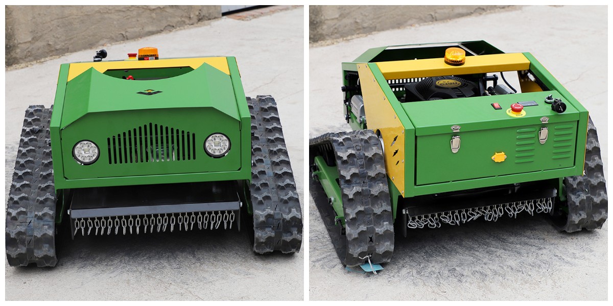 Robotik çim biçme makinesi