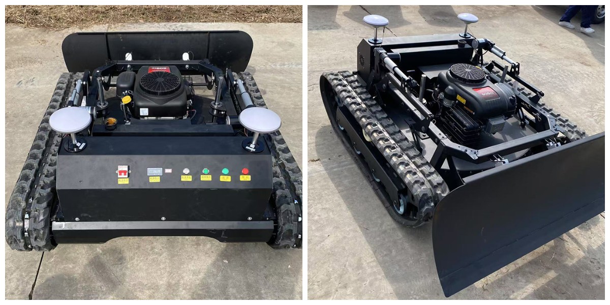 Uzaktan kumandalı çim biçme makinesi