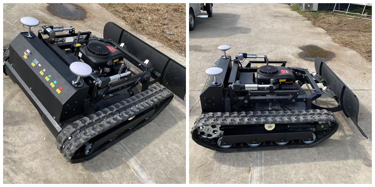 Uzaktan kumandalı çim biçme makinesi