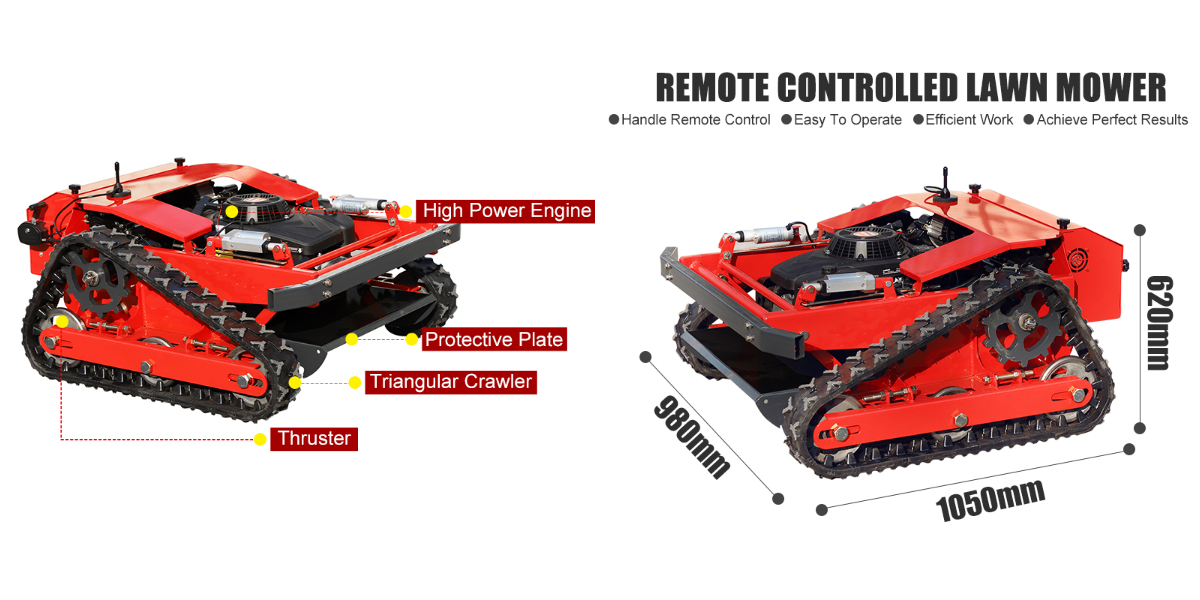 Yeni çim biçme makinesi