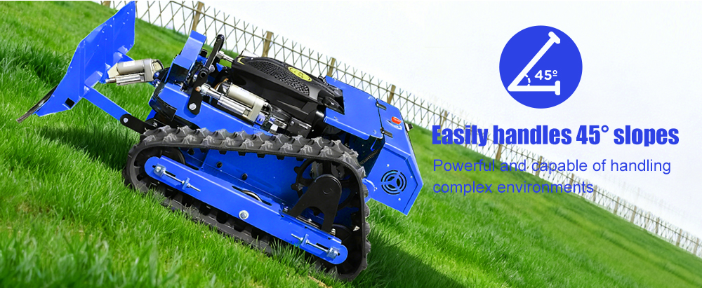 Benzinli çim biçme makinesi