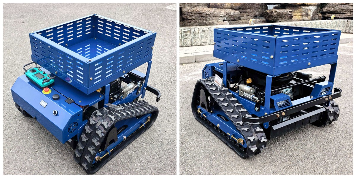 Uzaktan kumandalı çim biçme makinesi Uzaktan kumandalı çim biçme makinesi