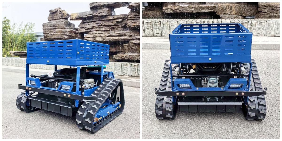 Uzaktan kumandalı çim biçme makinesi Uzaktan kumandalı çim biçme makinesi